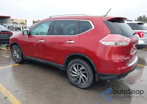 2015 Nissan Rogue Sl z USA, uszkodzony, nr VIN 5N1AT2MV4FC840766